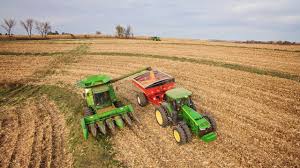 Harvesting The Distant Farm On This Episode Of How Farms Work Farmlife Agproud Farm Farm Life Down On The Farm