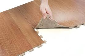Wood Flex Tiles Interlocking Wood Vinyl Tiles Wood Vinyl Vinyl Tiles Diy Flooring