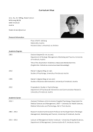 Curriculum Vitae