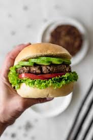 Veggie Burger With Portobellos And Black Beans Cravings Journal Recipe Burger Veggie Burger Veggie Burgers Recipe
