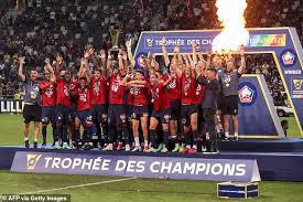 Following messi's move to the parc des princes, we look at the former ballon d'or winners to have previously played in france. Paris Saint Germain Miss Out On Their First Trophy This Season After Losing To Ligue 1 Winners Lille T Gate
