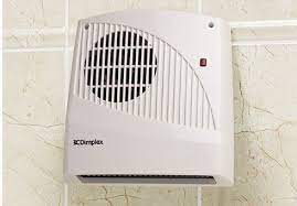 Check spelling or type a new query. Dimplex Small Bathroom Wall Mounted Fan Heater Runs On 2 Kw But Its Energy Efficient Thermostat Will Switch The Wall Mounted Fan Heater Small Electric Heater