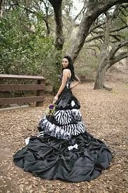 Nightmare Before Christmas Wedding Dress