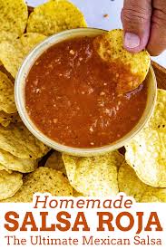 Homemade Salsa Roja The Ultimate Mexican Salsa Salsa Roja Tacos And Salsa Easy Homemade Salsa