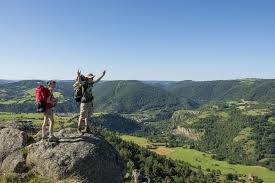 Randonnee Sur Le Chemin De St Jacques De Compostelle Gr65 Vers La Chapelle Saint Jacques De Rochegude A Saint Privat D Allie Haute Loire Tourisme Randonnee