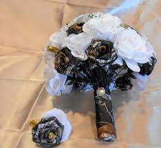 Did you scroll all this way to get facts about camo wedding bouquet? Camo Wedding Bouquet Camo Bridal Bouquet Camo Wedding Mossy Oak Camo White Silk Flowers C Camo Wedding Flowers Camo Wedding Decorations Camouflage Wedding