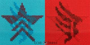 The design itself is 200 x 200 stitches, so final size will. Anagraph Mass Effect Morality Cross Stitch Lord Libidan
