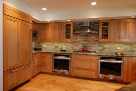 Omega Inset Cabinets In Cerused Pecan Finish Fusion Countertop With Multi Colored Slate Ba Kitchen And Bath Master Bathroom Renovation Kitchen And Bath Design
