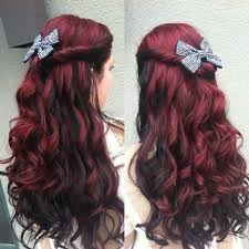 The base colour is medium blonde with a hint of red. 2 Tones Hair Hair Styles Hair Ombre Hair