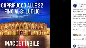 Coprifuoco è una community che mira a dare un punto di vista indipendente e soggettivo, analizzando con precisione notizie e fatti in italia e in europa riguardo a politica,. Sboarina Coprifuoco Colpo Di Grazia Per Verona Servono Certezze Subito