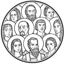 I am so excited about all saints' day this year! Catholic Saints And All Saint S Day Coloring Pages