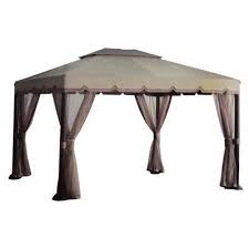 12' x 12' outdoor gazebo canopy with mosquito netting and solar led. Home Depot Yada 12 X 12 Gazebo E2720 Garden Winds Canada