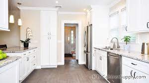 10 kitchen cabinet styles to know Newport White Shaker Ready To Assemble Kitchen Cabinets