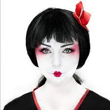 Geisha Style Geisha Makeup Asian Makeup Tutorials White Face Makeup