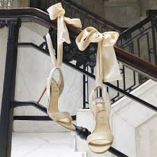 Selfridges On Instagram A Romantic Pair Louboutinworld Is In Selfridgeslondon In Shoe Galleries On 2 Sparkly Wedding Shoes Socks And Heels Shoe Gallery