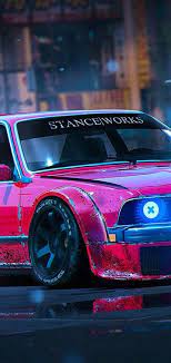 Bmw M6 E24 Stance Art Tuning Night Bmw Bmw Ford Mustang Wallpaper Bmw E24