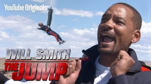 The daring activity taught him an important lesson about fear in his life. Will Smith Bungee Jumps Out Of Helicopter For 50th Birthday Bbc News