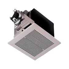 To keep moisture from leaking into the attic, apply silicone caulk between the fan box flanges and the ceiling drywall. Panasonic Whisperceiling 290 Cfm Ceiling Surface Mount Bathroom Exhaust Fan Energy Star New Open Box Walmart Com Walmart Com
