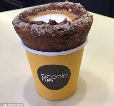 As Well As Offering Sit In Edible Cups Sydney Cafe Piccolo Me Pictured Offers The Edible Coffee Cup In Takeaway Form Neatly Tucked Inside A Non Edible Card