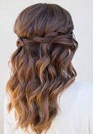 You can ditch the hair accessories and still create a different look every day. 61 Stunning Half Up Half Down Hairstyles Stayglam Prom Hairstyles For Long Hair Long Hair Wedding Styles Wedding Hairstyles For Long Hair