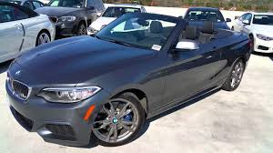 This is two cars in one. New Bmw M235i Convertible Review Exhaust Sound Bmw Review Youtube