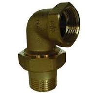 Raccord Laiton Coude Union Male / Femelle