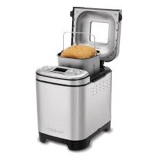Enjoy free shipping on cuisinart.com! Cuisinart Automatic 2 Lbs Brushed Stainless Steel Bread Maker With Gluten Free Setting Cbk 110p1 The Home Depot