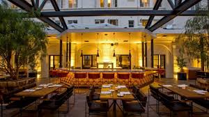 Redbird L A Located In The Old Rectory Of St Vibiana S Cathedral The Latest Gem From Chef Neal Fras Los Angeles Restaurants Terrace Restaurant Outdoor Dining