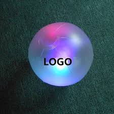 Led Beach Ball Light Up Inflatable Beach Ball Summer Pool Dwt01595 Blue Mountain Of Seneca Inc