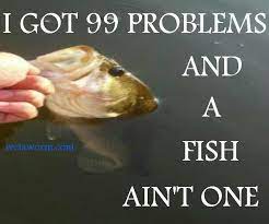 99 Problems Fishing Quotes Crappie Fishin