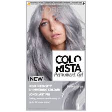 L Oreal Paris Colorista Permanent Gel Hair Dye Various Shades Silver Hair Dye Grey Hair Dye Silver Grey Hair Dye