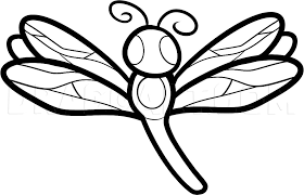 How To Draw A Dragonfly For Kids Step By Step Drawing Guide By Dawn Dragoart Com