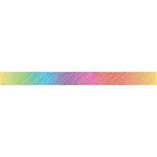 Colorful Scribble Straight Border In 2021 Teacher Created Resources Classroom Themes Colorful Borders