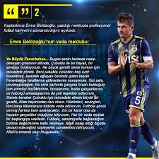 16 mart 2021, salı 01:12 erol bulut. Fenerkolik On Twitter Emre Belozoglu Nun Veda Mektubu Ve Buyuk Fenerbahce