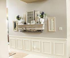 Just make sure you have the right chair rail height: Fake Wainscoting Tutorial Hometalk