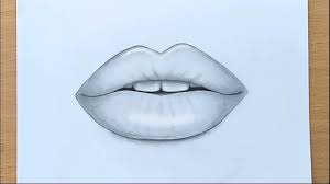 Because the bottom part how to draw lips is going to come down more. How To Draw Lips By Pencil Step By Step Youtube