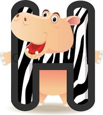 Pylori infection may be found in more than half of the world's population, although most do not realize they have it because they do not get sick from it. Animal Alphabet H With Hippo Cartoon Stock Vector Colourbox