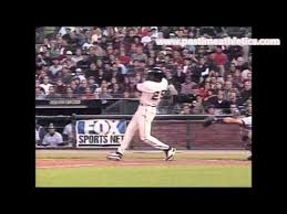Barry Bonds Slow Motion Home Run Baseball Swing Hitting Mechanics San Francisco Giants Mlb Home Run Baseball Baseball Swing San Francisco Giants