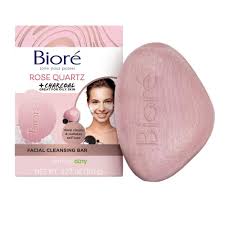 Biore Charcoal Deep Cleansing Pore Strips 18ct Biore Rose Quartz Charcoal Pore Penetrating Bar Facial Cleansing Body Exfoliator Biore