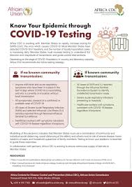You can search by address, city, county, zip code. Know Your Epidemic Through Covid 19 Testing Africa Cdc
