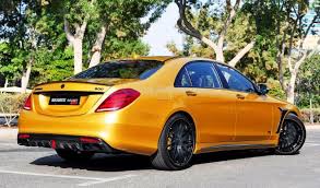 Amazing Yellow Mercedes Brabus Rocket 900 Gold Edition Photo Mercedes Brabus Bugatti High Performance Cars