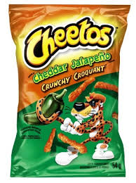 Welcome to the cheetos page. Cheetos Crunchy Jalapeno Cheddar Single Serve Cheetos Crunchy Jalapeno Cheddar Cheetos
