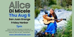 Alice Di Micele in Friday Harbor!
