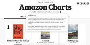 how amazon charts will shape the self publishing