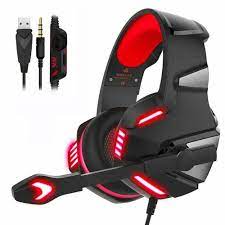 3 5mm Gaming Headset Mic Led Headphones Stereo For Pc Ps4 Slim Pro Xbox One Xs Wireless Gaming Headset Gaming Headset Led Headphones