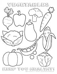Printable Healthy Eating Chart Coloring Pages Happiness Is Homemade Food Coloring Pages Vegetable Coloring Pages Fruit Coloring Pages