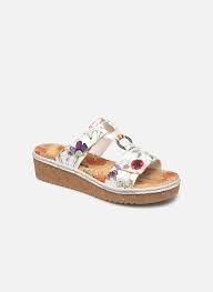 Rieker 63459 mules femme, noir. Rieker Letty V03p9 Mehrfarbig Clogs Pantoletten Bei Sarenza De 356137