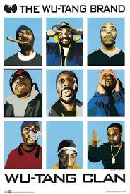 The Wu Tang Clan Poster Hip Hop Poster Wu Tang Wu Tang Clan