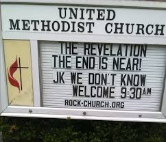 The tolling bells in churches signify the end of lent. 20 Church Sign Sayings That Probably Got The Church Sign Guy Fired