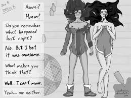 Korrasami Week Day 5 Drunk Slvv By Sandralvv On Deviantart